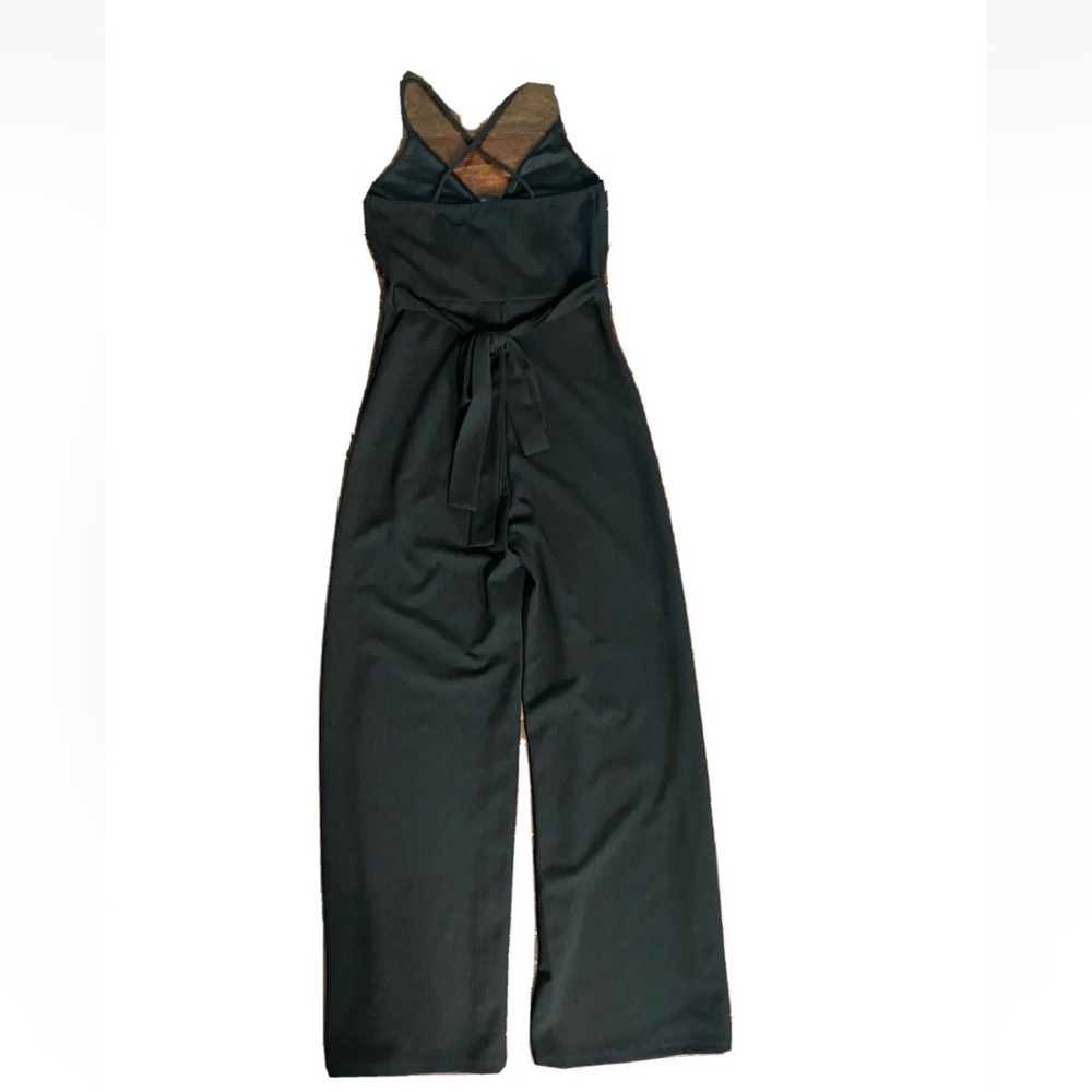 JOE & ELLE women’s black spaghetti strap jumpsuit M - Picture 11 of 15